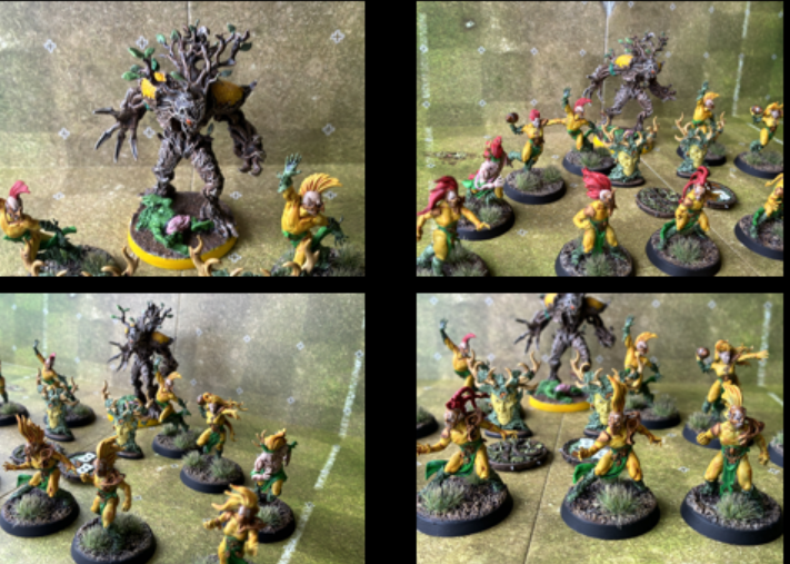 Painted Wood Elf Team - Image 2